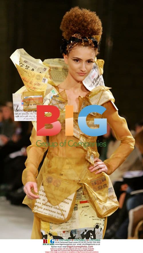 Model in Livia Stoianova and Yassen Samouilov Fashion Show