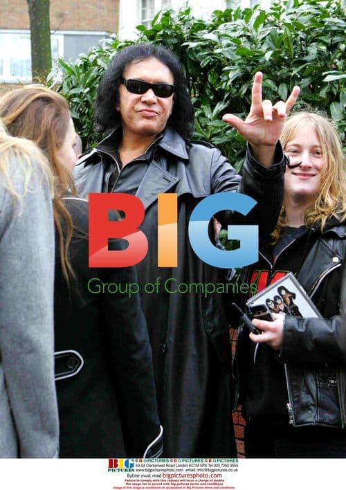 Gene Simmons of KISS Recording Osbourne Style Documentary