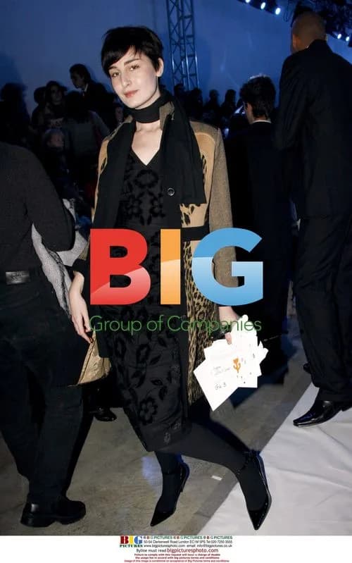 Erin O'Connor at Christian Lacroix Fashion Show