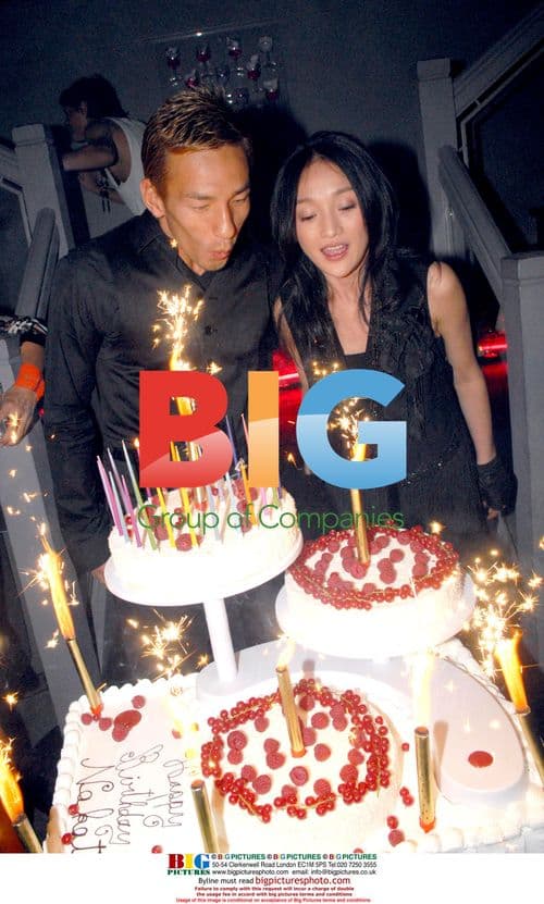 Hidetoshi Nakata's Birthday Party in Paris