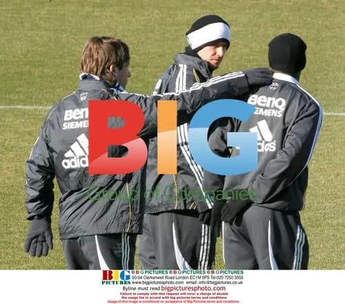 Real Madrid Players Train Together