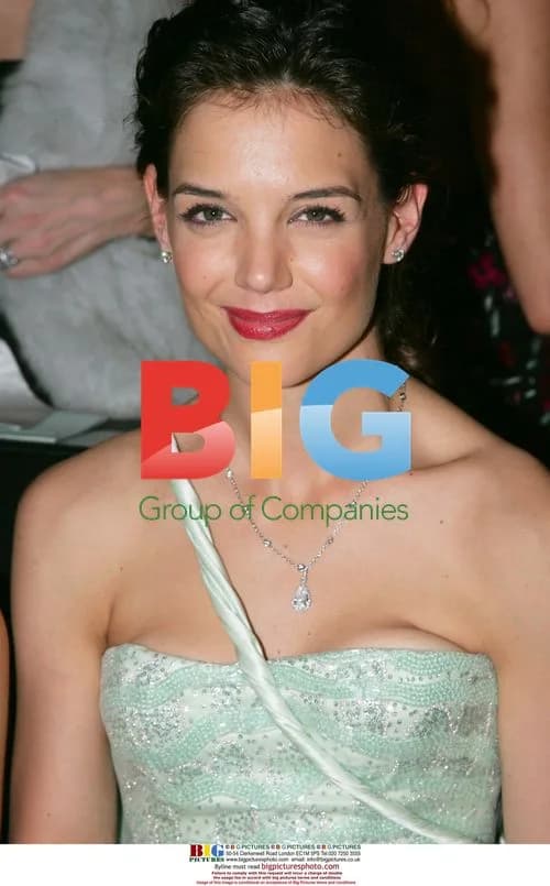 Katie Holmes at Giorgio Armani Haute Couture Show
