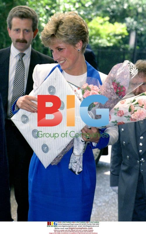 Diana, Princess Of Wales Celebrating 30th Birthday