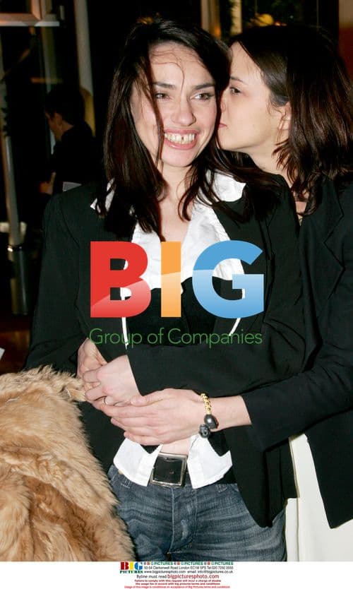 Beatrice Dalle and Asia Argento at Fashion Against Aids Party