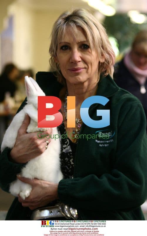 Ingrid Tarrant and Matt Brash at Livestock Show