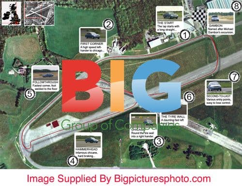 Jamie Oliver at Top Gear Track