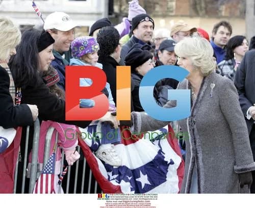 Camilla Parker-Bowles Greets Crowd in Philadelphia