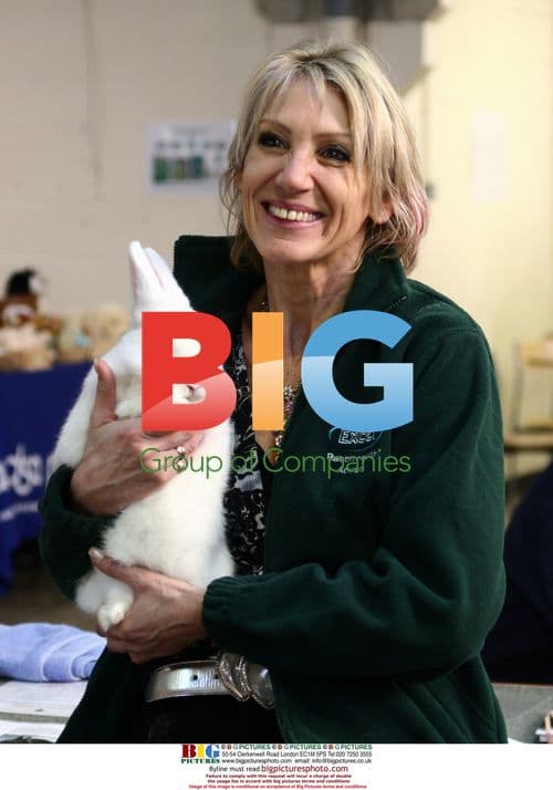 Ingrid Tarrant and Matt Brash at Livestock Show