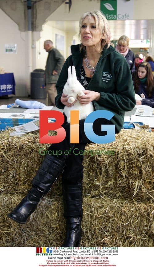 Ingrid Tarrant and Matt Brash at Harrogate Livestock Show