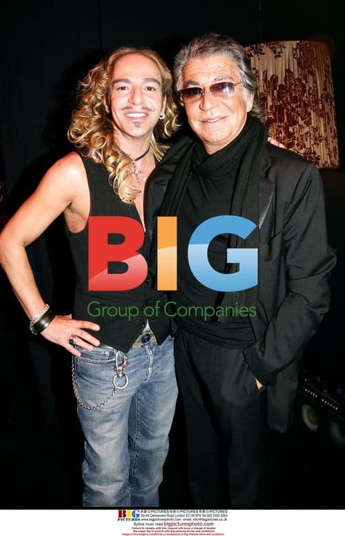 Roberto Cavalli at John Galliano Men's Fashion Show