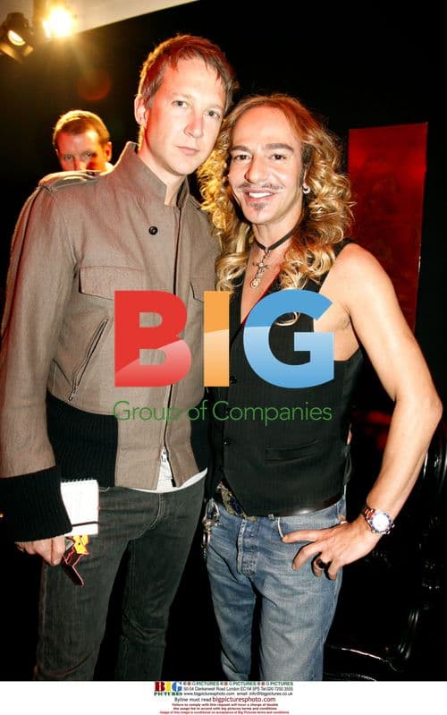 Jefferson Hack at John Galliano Men\'s Fashion Show