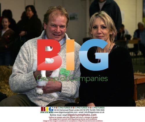 Ingrid Tarrant and Matt Brash at Harrogate Livestock Show