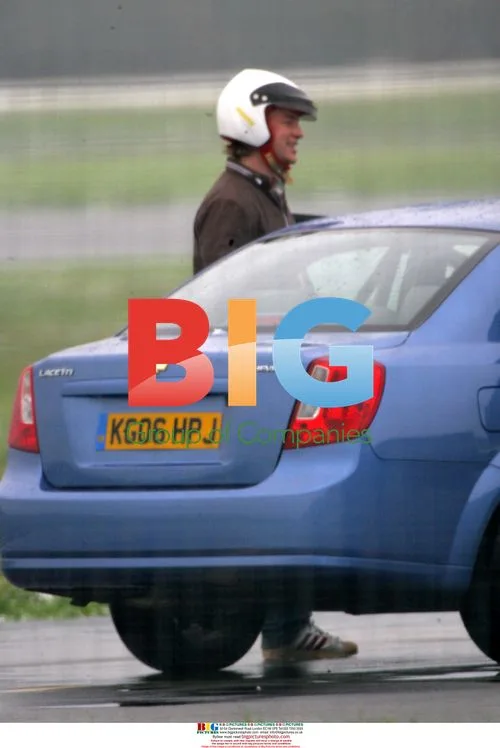 Jamie Oliver Overcooked at Top Gear Track