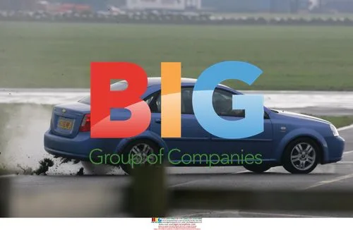 Jamie Oliver at Top Gear Track