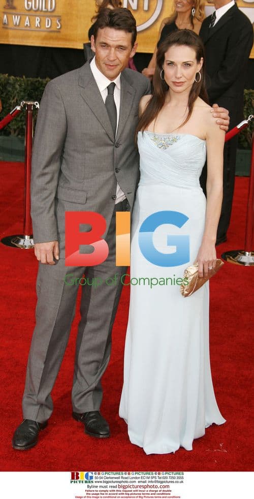 Dougray Scott and Claire Forlani at 2007 SAG Awards