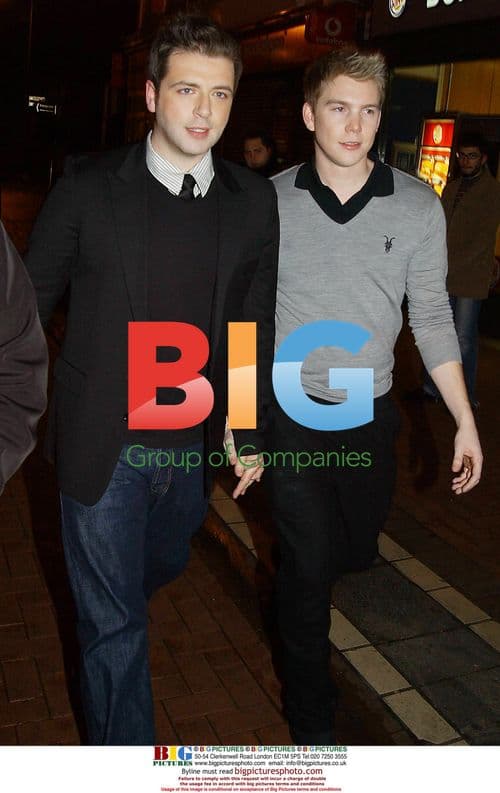 Westlife Members at Childline Afterparty