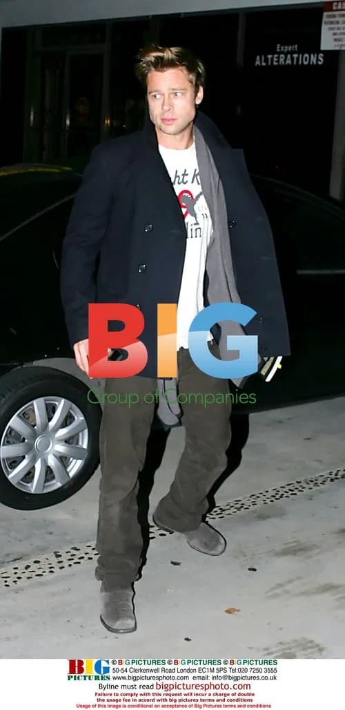 Brad Pitt Looking Worse for Wear