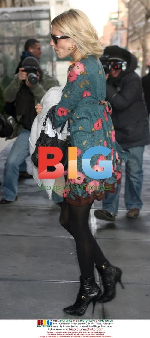 Sienna Miller Leaving Hotel in NYC