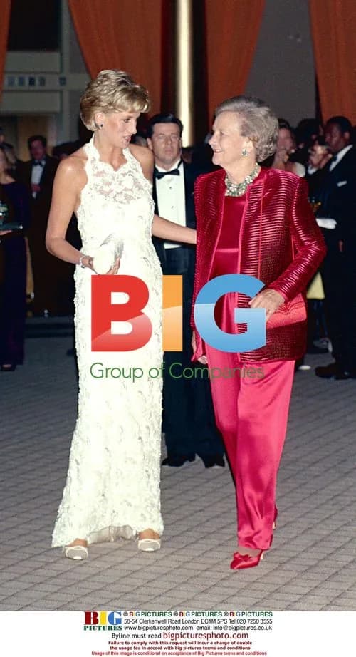 Diana, Princess of Wales at Fashion Event