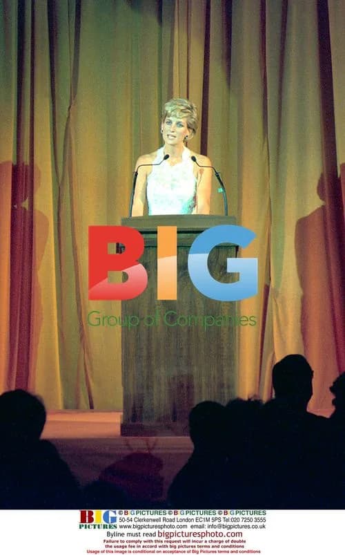 Diana, Princess of Wales at Fashion Event