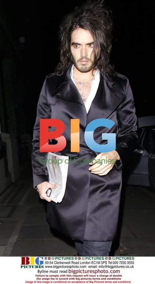 Russell Brand at Celebrity Big Brother Wrap Party