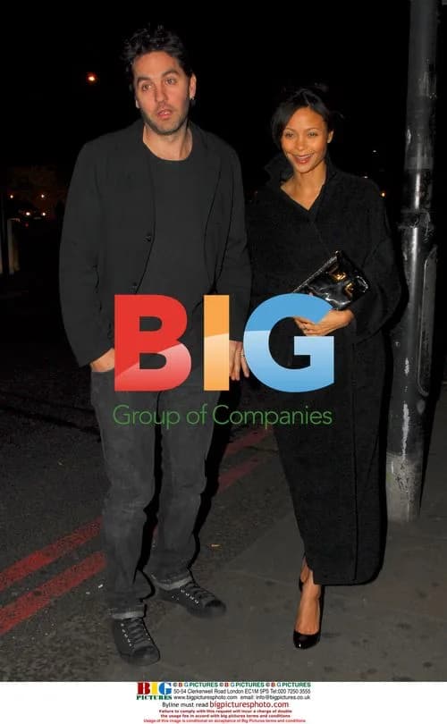 Thandie Newton and Ol Parker at Mulberry Launch