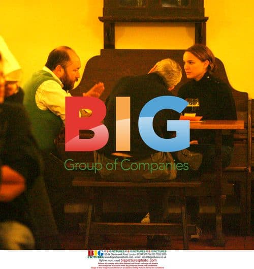 Natalie Portman Drinking Beer in Prague Pub