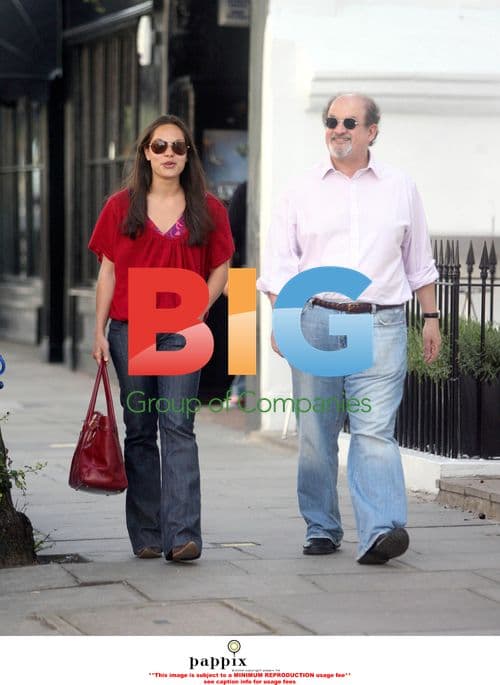 Salman Rushdie Spotted with Mystery Woman