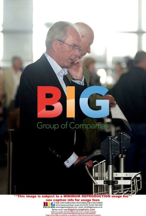 Sven-Gran Eriksson Spotted at Oslo Airport