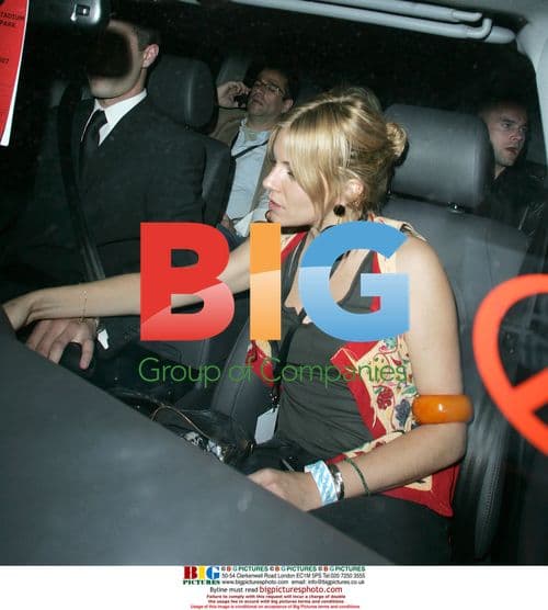 Sienna Miller Leaves Diana Concert Afterparty