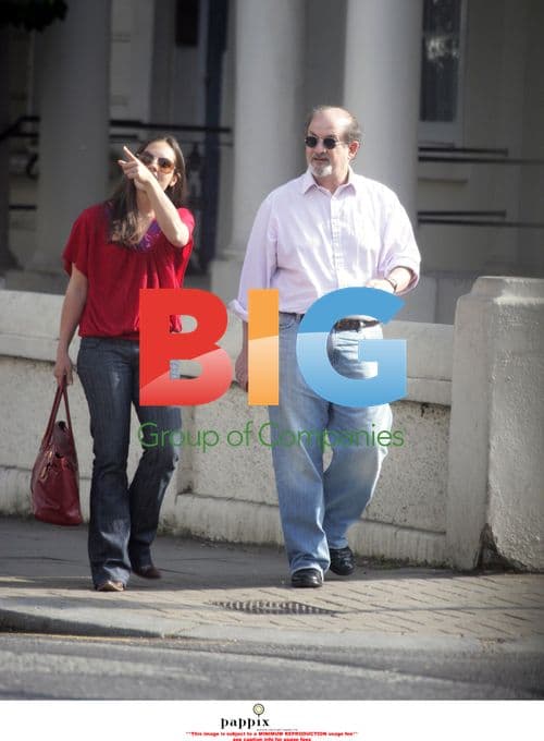 Salman Rushdie Spotted with Mystery Woman