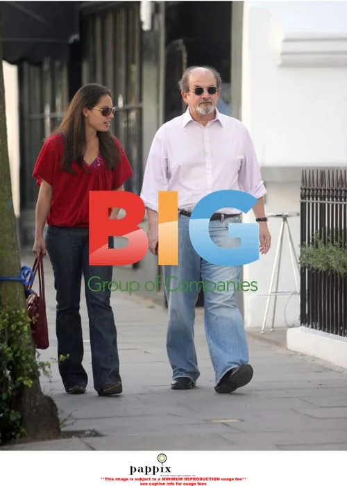 Salman Rushdie Takes Stroll With Mystery Woman