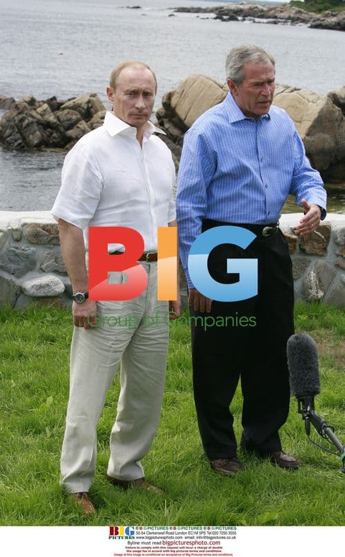 Bush and Putin in Kennebunkport