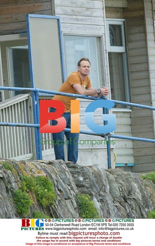 Jason Donovan filming in Cornwall