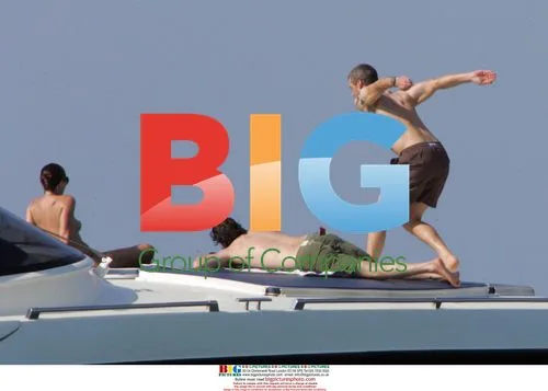 Eric Dane and Rebecca Gayheart on holiday
