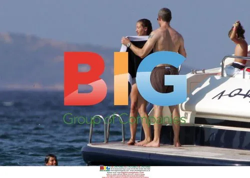Eric Dane and Rebecca Gayheart on holiday in Italy