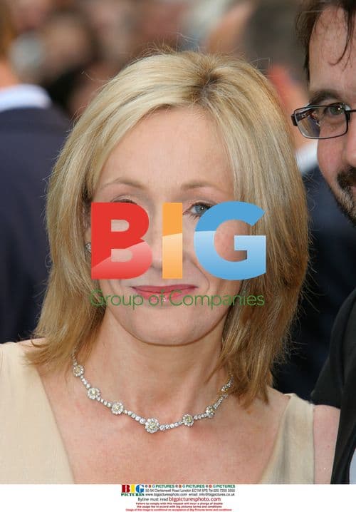 JK Rowling at 'Harry Potter' UK Premiere