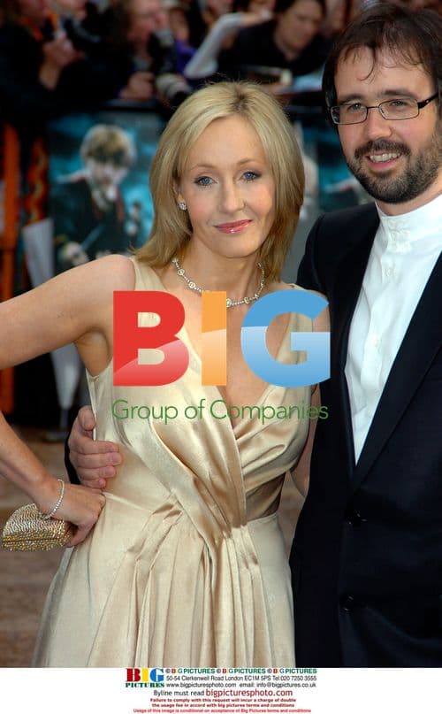 JK Rowling at Harry Potter Premiere
