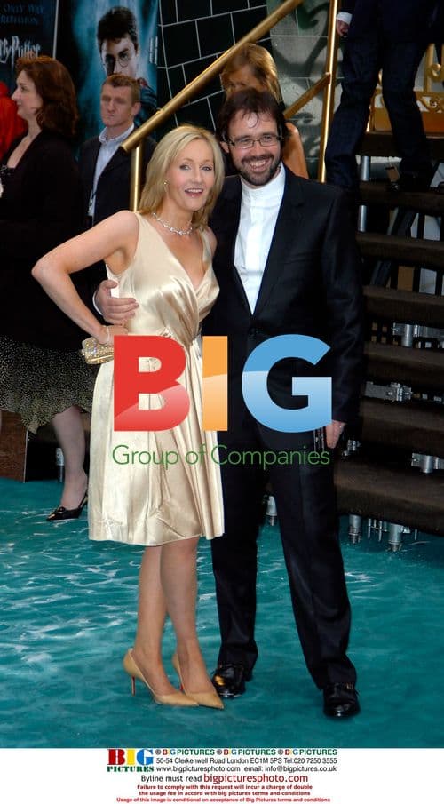 JK Rowling at 'Harry Potter' UK Premiere