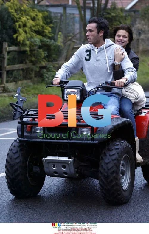 Jade Goody's Family Quadbike Ride