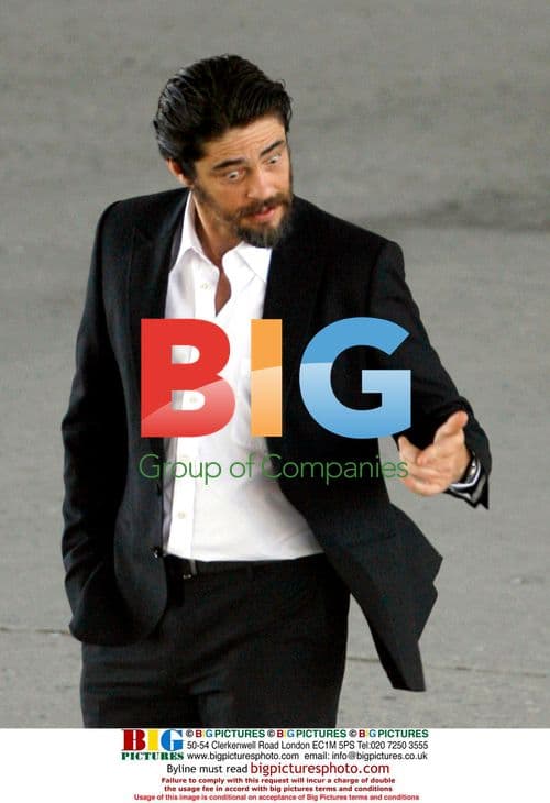 Benicio Del Toro Poses for Esquire Shoot in LA River