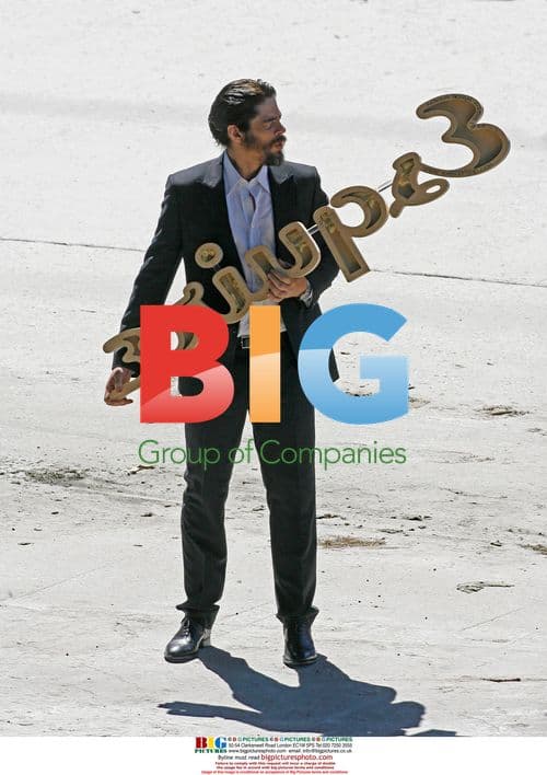 Benicio Del Toro Esquire Photo Shoot in LA River