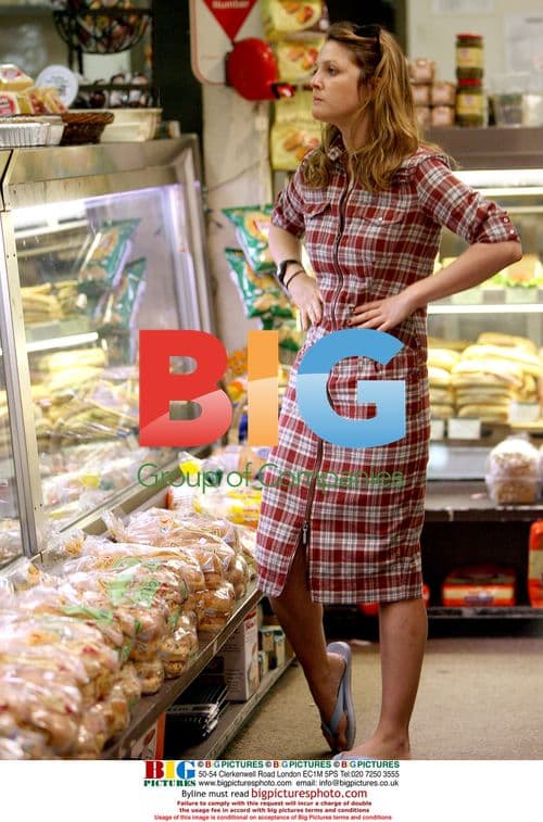 Drew Barrymore Goes Grocery Shopping