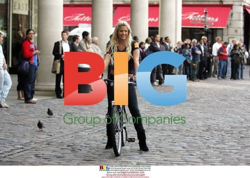 Gemma Atkinson and Olympians Promote Bike Giveaway