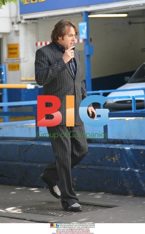Jonathan Ross Smoking in Convertible