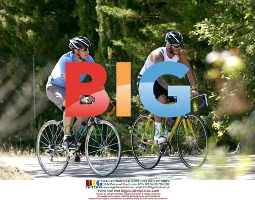 David Beckham's Cycling Vacation