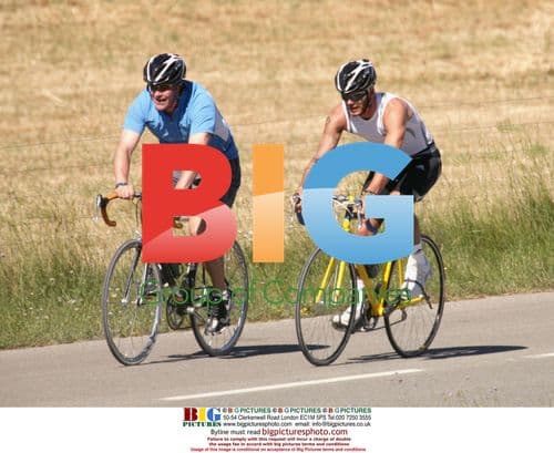 David Beckham Cycling in France