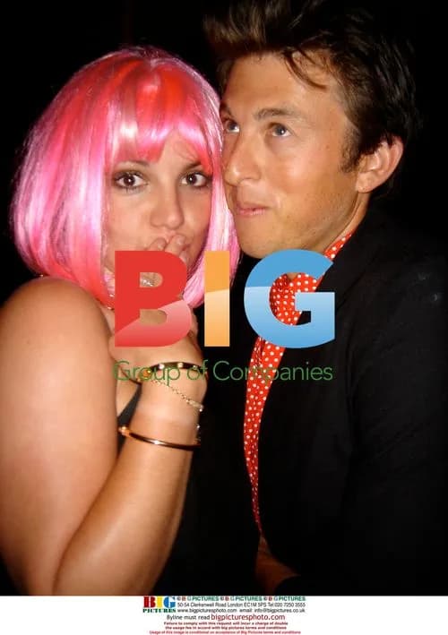 Britney Spears and Chris Blasman at Chateau Marmont