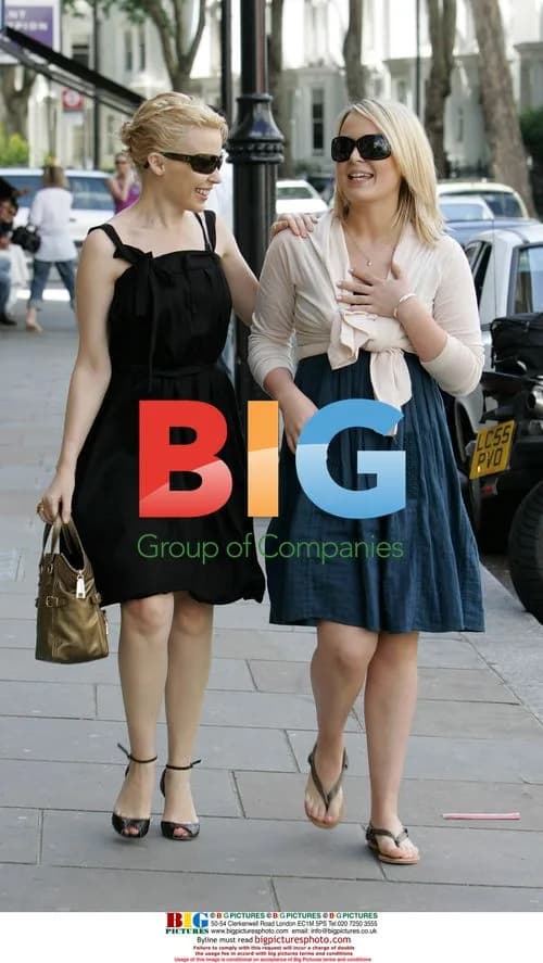 Kylie Minogue and Dannii Minogue Lunch in London
