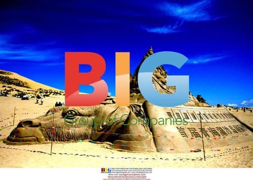 Sand Sculpture at Qinghai Festival